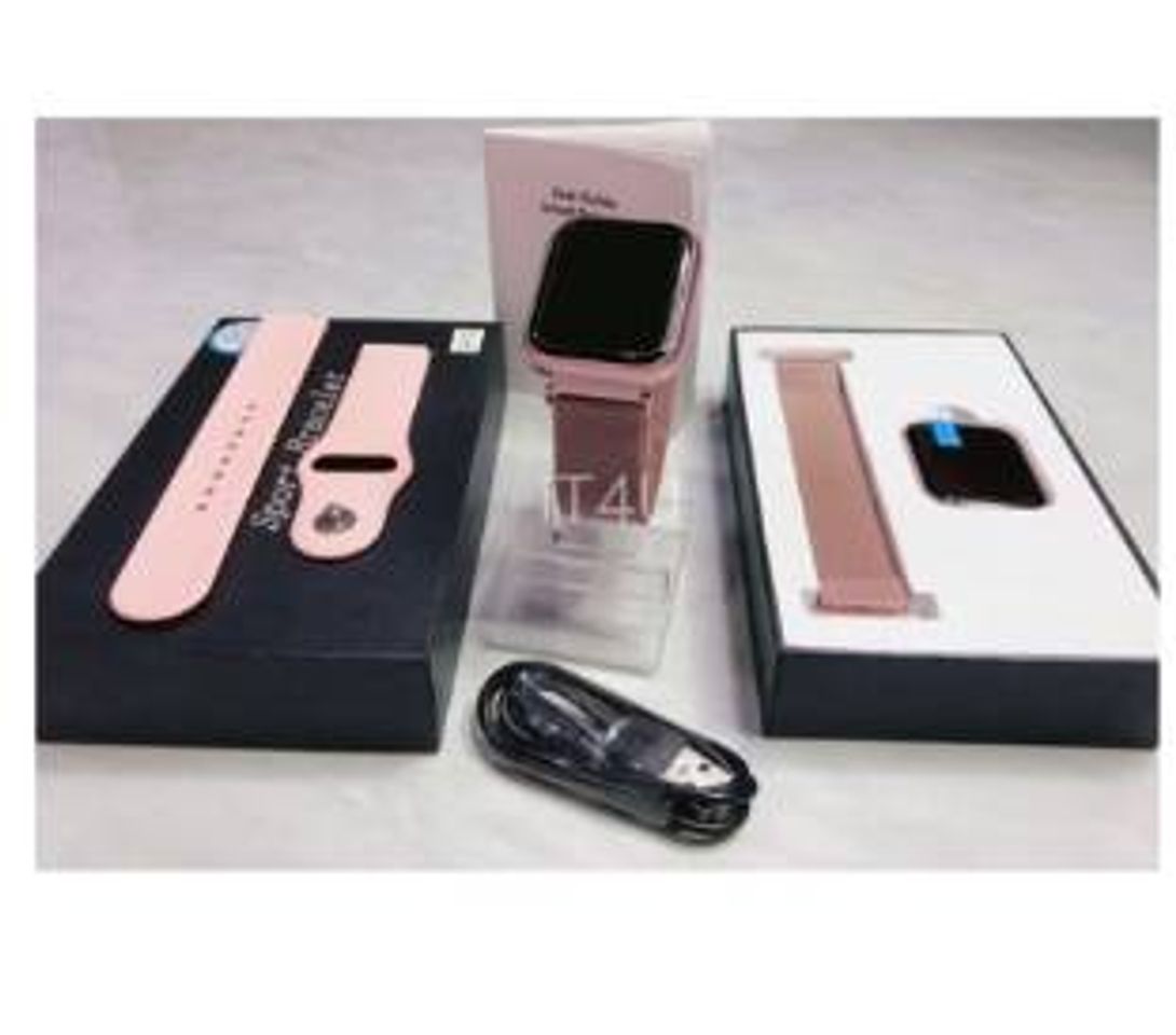 Moda Kit Smartwatch Rose/2 Pulseiras + Fone Bluetooth🥰♥️

