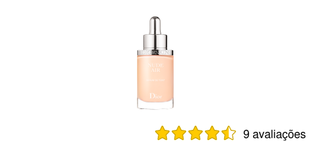 Moda Dior DiorSkin Nude Air Serum 010 Ivory - Base Líquida 30ml