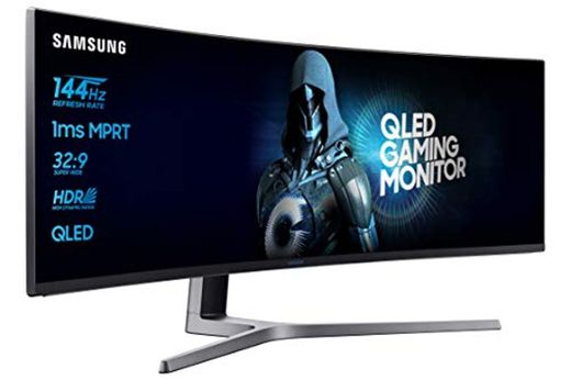 Samsung LC49HG90DMUXEN – Monitor curvo Gaming de 49”, 32