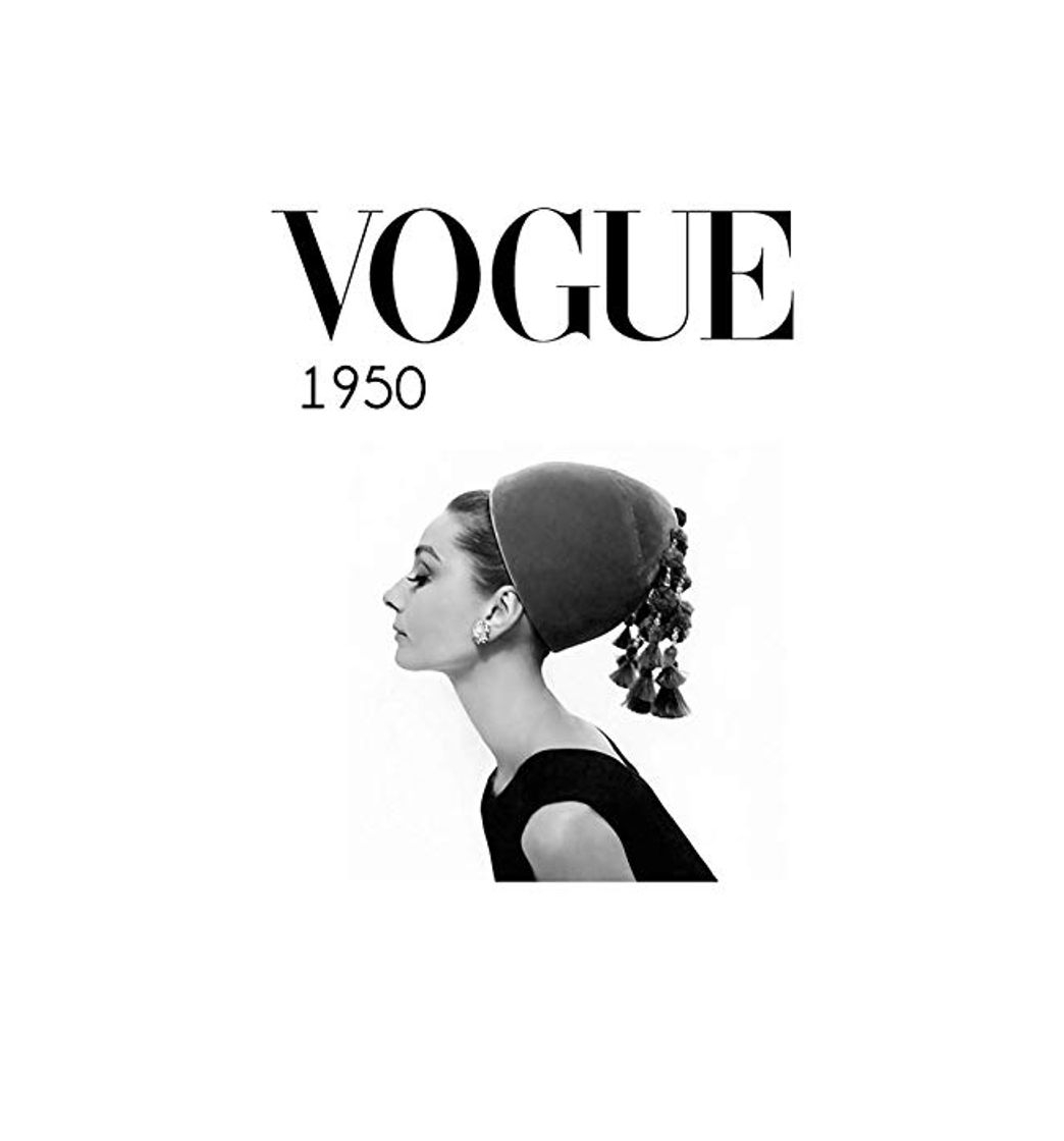 Products Póster de Eliteprint Vogue 1950 Classic Vintage Retro Fashion en 250 g