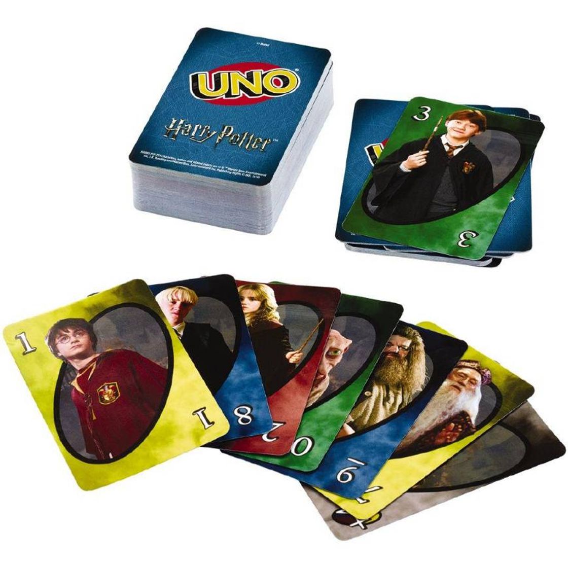 Electrónica Mattel Games UNO Harry Potter Juego de Eliminar Cartas - Juegos de