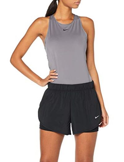 Nike W Nk FLX 2in1 Short Woven Pantalones Cortos de Deporte