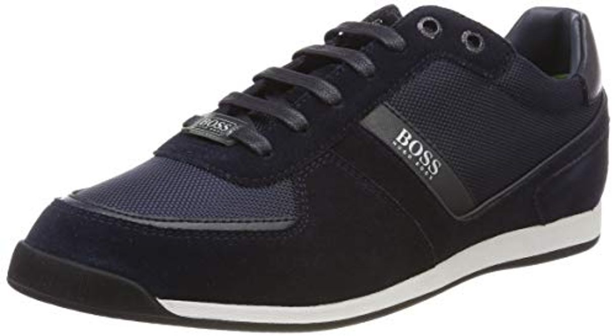 Fashion BOSS Maze_lowp_MX, Zapatillas para Hombre, Azul