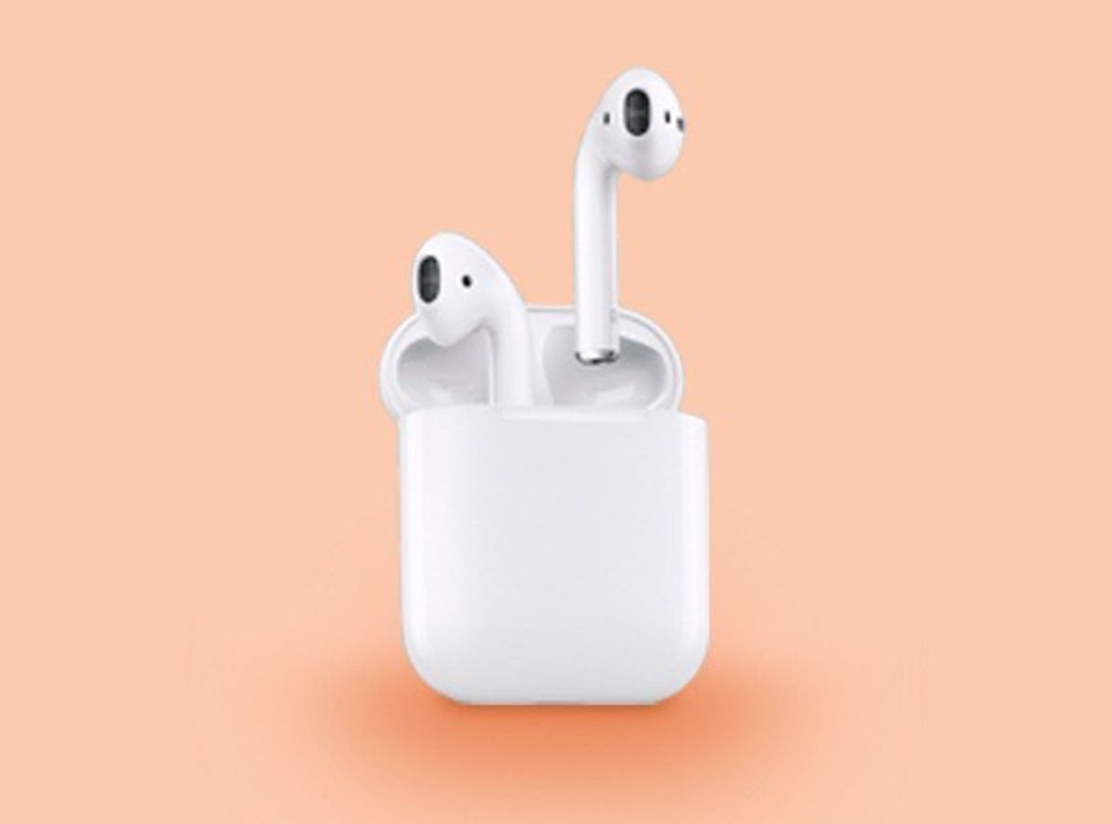 Electrónica Apple AirPods con estuche de carga inalámbrica