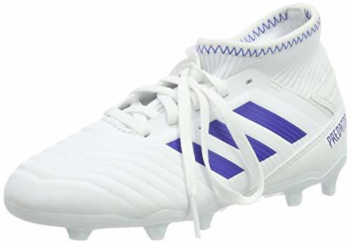 Moda adidas Predator 19.3 FG J, Zapatillas de Fútbol para Niños, Blanco