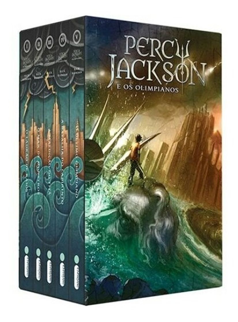 Book Box Percy Jackson e Os Olimpianos