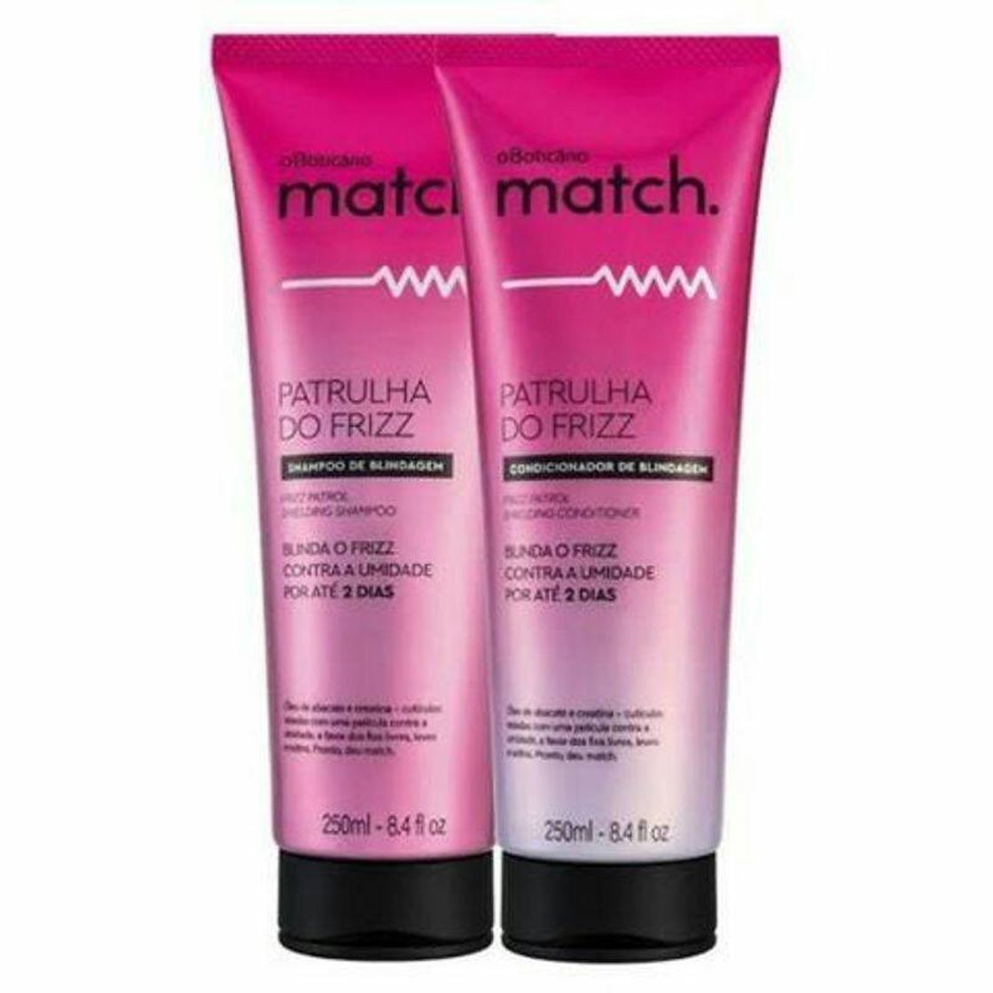 Product Kit Shampoo e Condicionador Match de o Boticário 