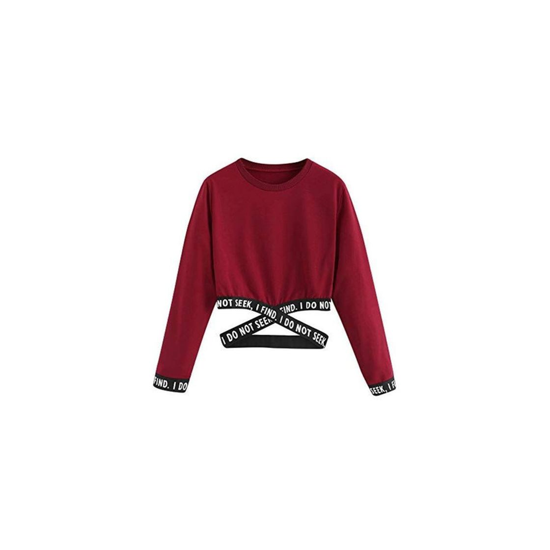Social Sudaderas Sin Capucha Corta Tumblr Deporte Primavera Invierno para Mujer