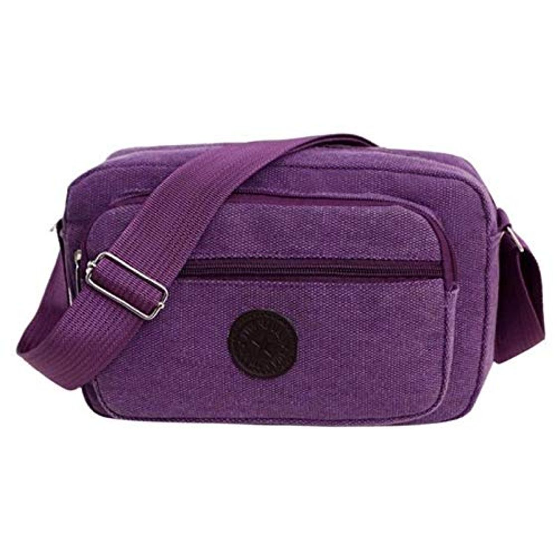 Social AMNVBD Casual Men Crossbody Bag Canvas Satchel Belt Shoulder Bag Male Sling