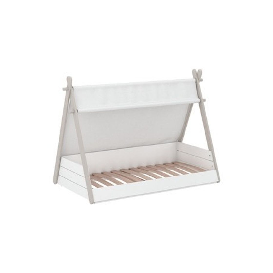 Social Cama Infantil Tienda de Campaña Alterego Blanco y Beige