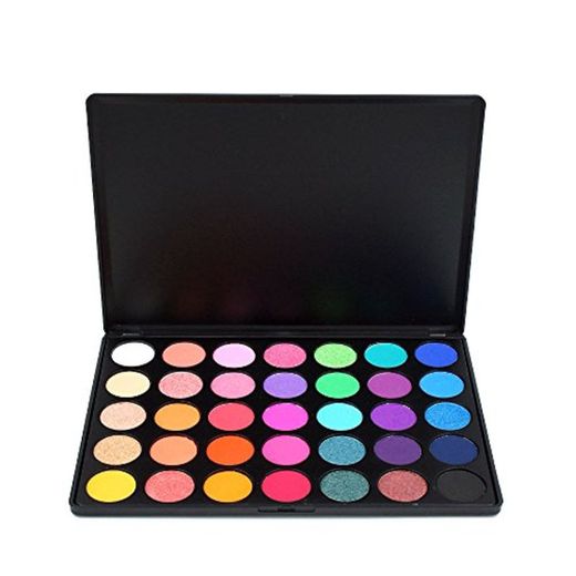 Miskos 35 Colours Eyeshadow Palette Silky Powder Professional Waterproof Makeup Eyeshadow Kit