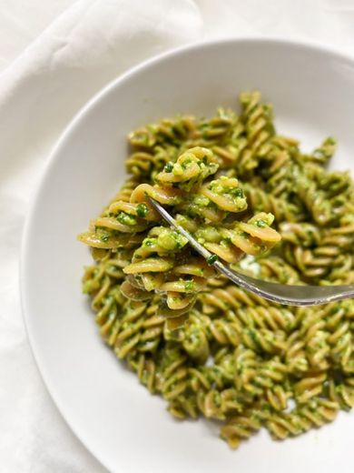 Pesto de espinacas y nueces