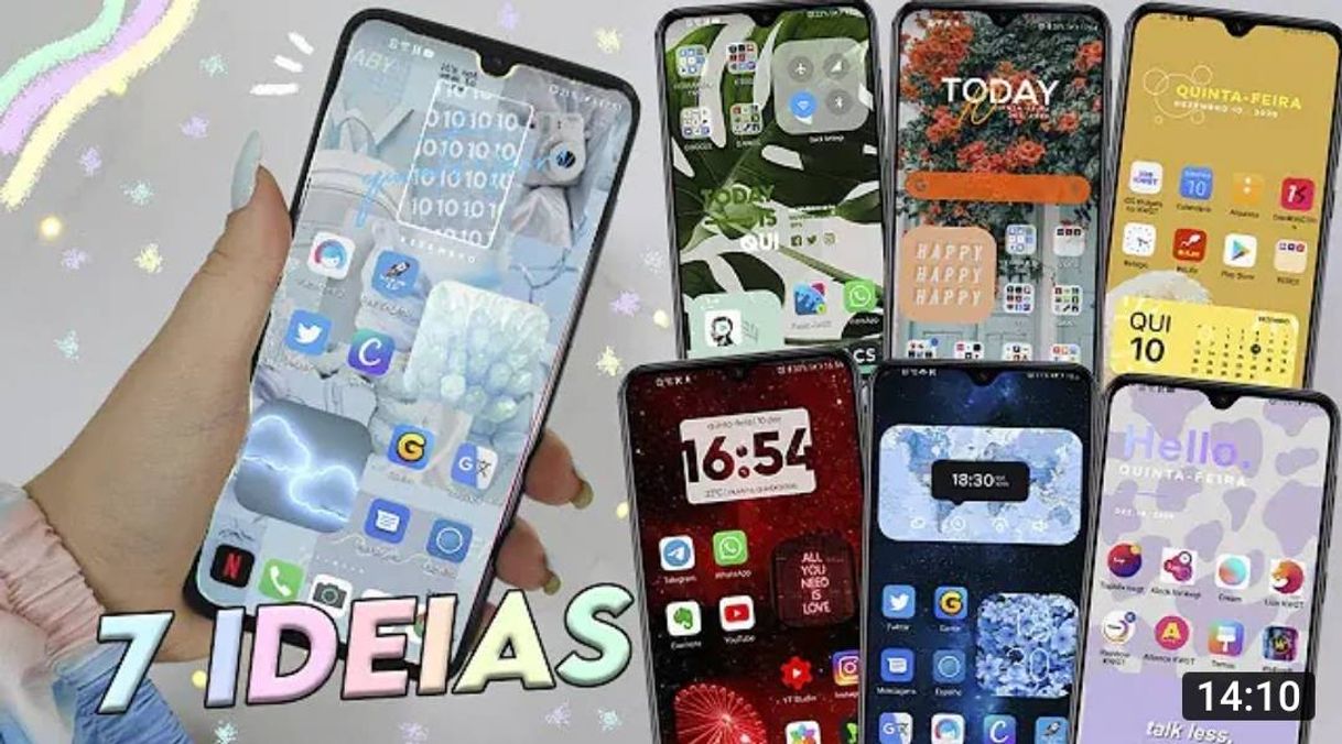 Moda Personalização ❤️🧡💛💚💙💙💜