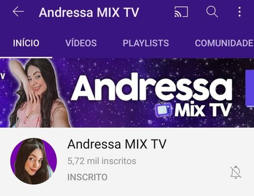 ANDRESSA MIX TV