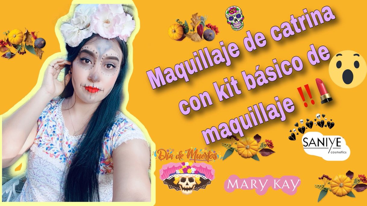 Moda MAQUILLAJE DE CATRINA Fácil y rápido | “pasó a paso” - YouTube