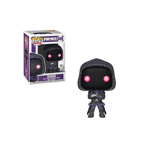 Funko- Pop Figura de Vinilo Raven Fortnite,