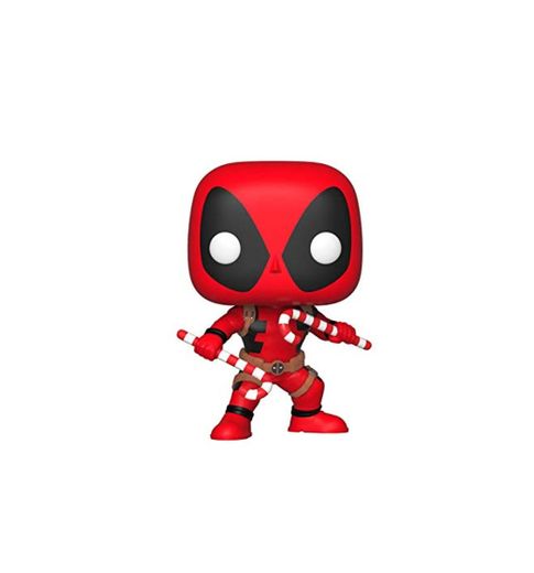 Funko Pop Marvel Figura de Vinilo Deadpool w/Bastones de Caramelo, Multicolor, Standard