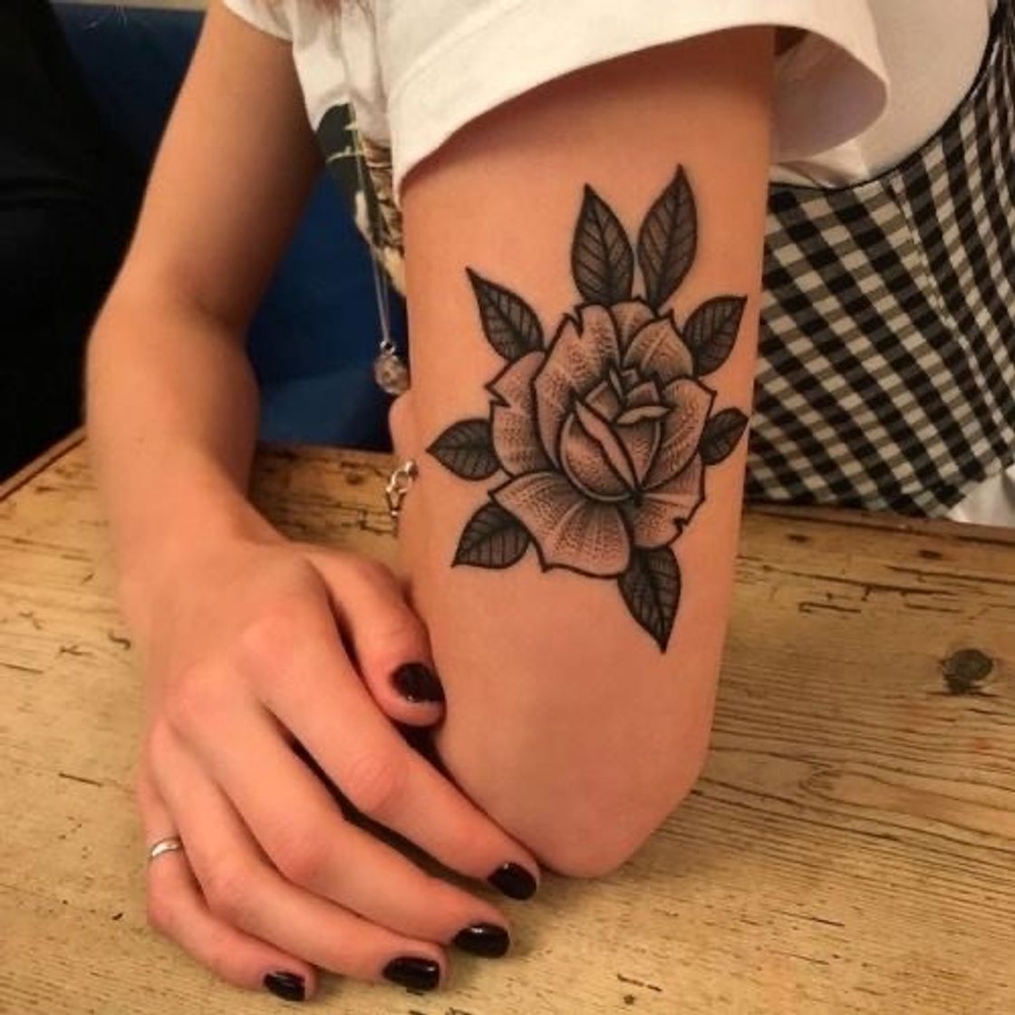 Social Tatto Rosa Old School