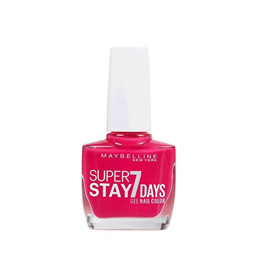 Producto Megavatios Maybelline New York Súper Stay 7 Días esmalte de uñas, 190