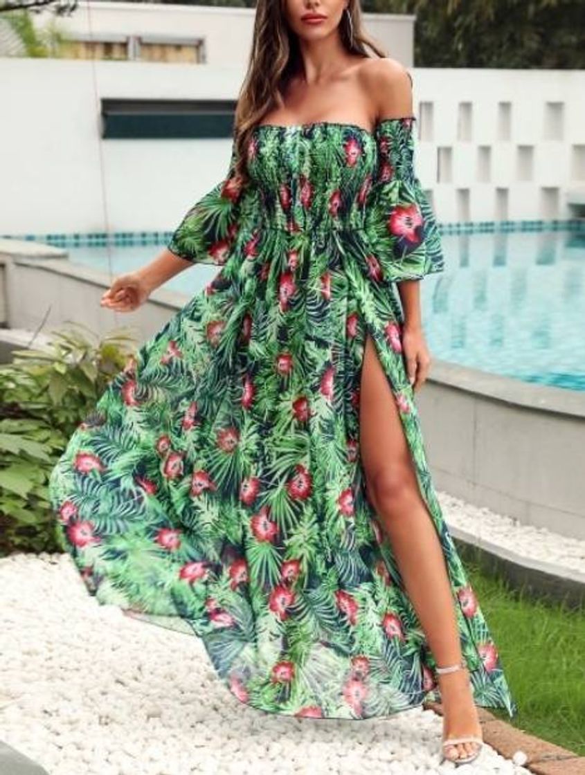 Producto Vestido máxi con estampado💗