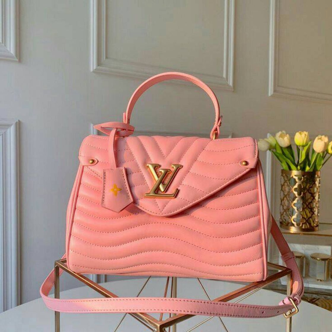 Fashion Bolsa Rosa 