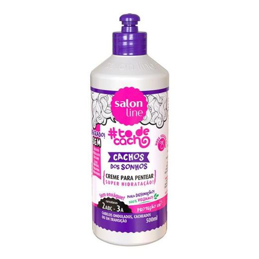 Creme Para Pentear #todecacho Cachos Dos Sonhos Salon Line ...