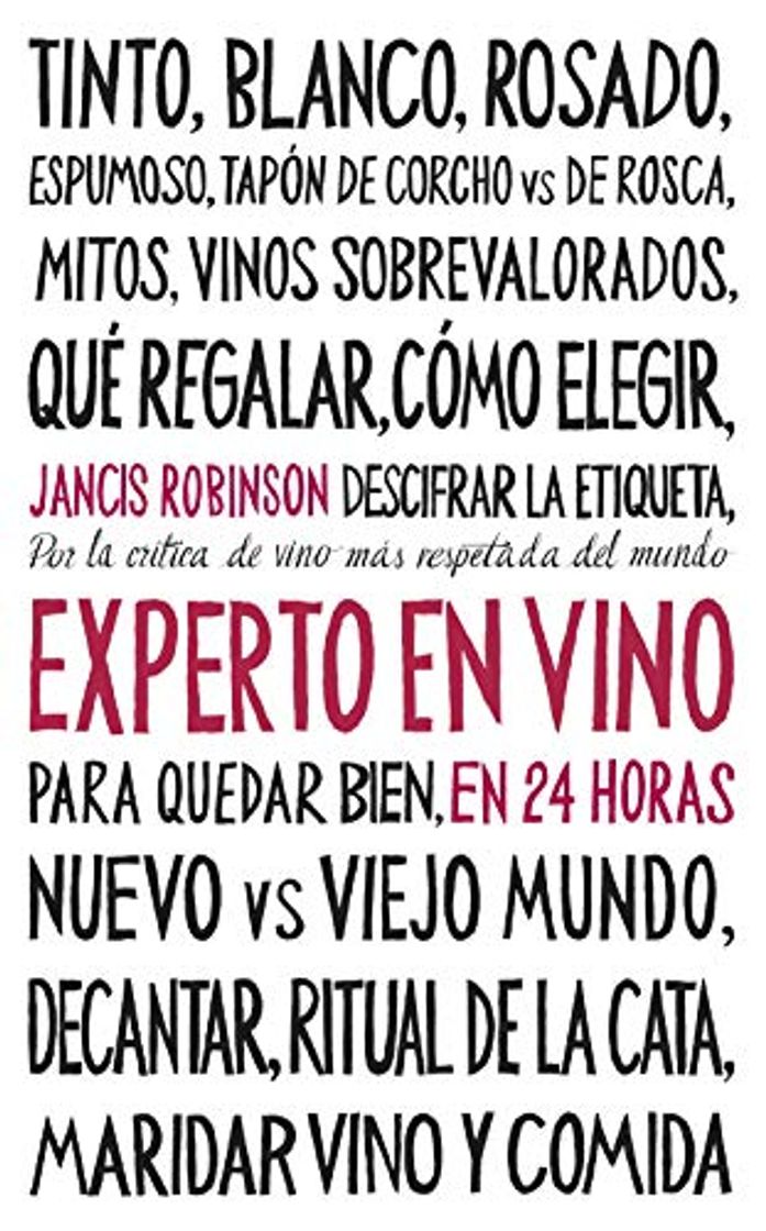 Book Experto en vino en 24 horas