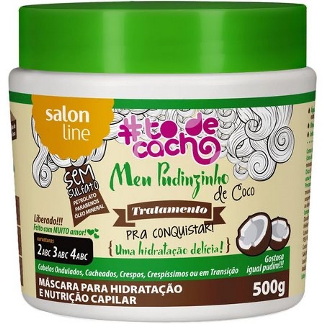 Producto Salon Line Meu Pudinzinho de Coco Máscara 500g