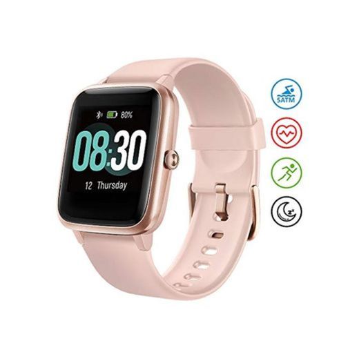 UMIDIGI Uwatch3 Smartwatch Mujer Reloj Inteligent 5ATM Impermeable Smartwatch con Cronómetro Pulsera