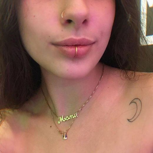 Piercing na boca 