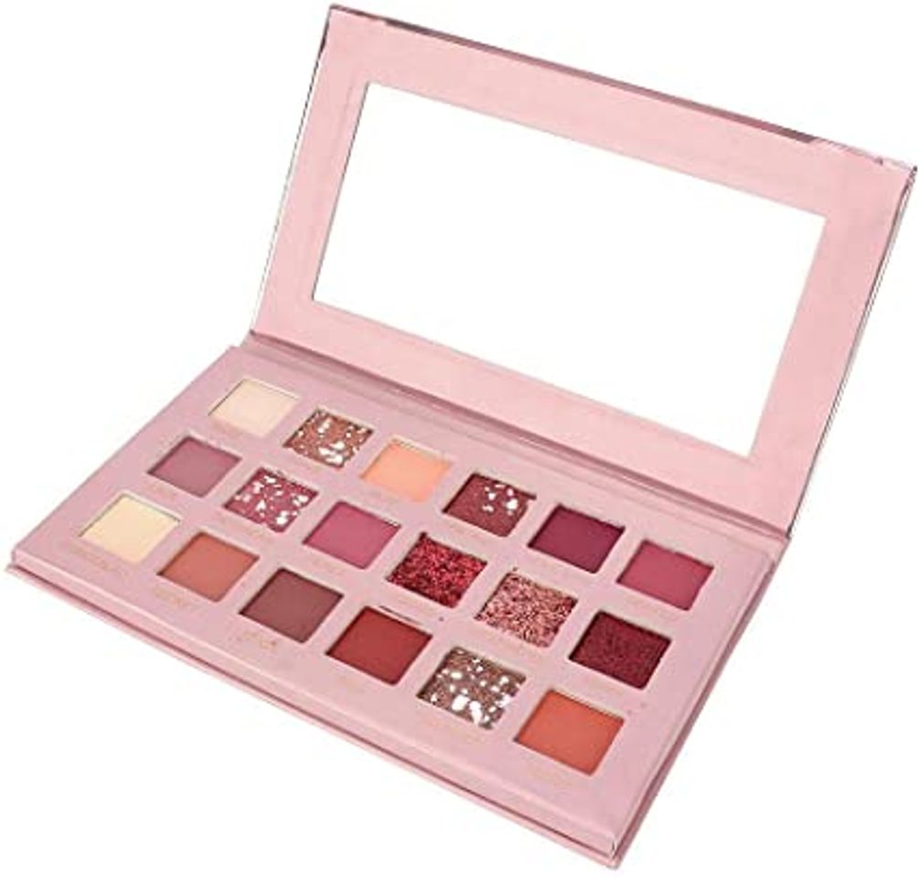 Belleza 18 Colores Sombra de ojos mate y brillante con paleta de sombras