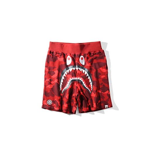Big Mouth Shark Ape Bape - Pantalones Deportivos para Hombre