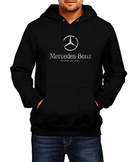 SWEATSHIRT Mercedes 3 Logo Sudaderas con Capucha Hoodie Ropa Hombre Men Car