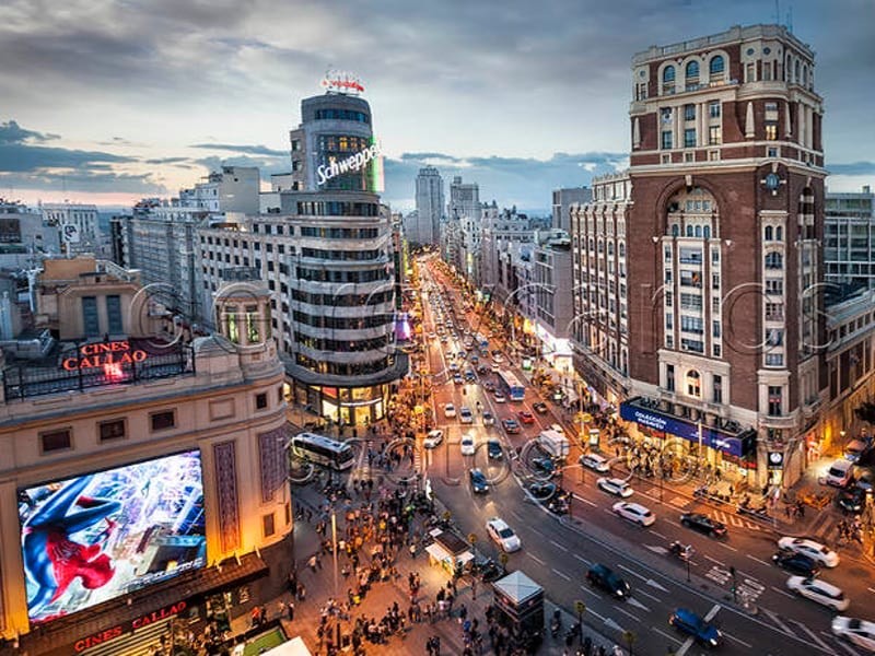 Lugar Gran Vía