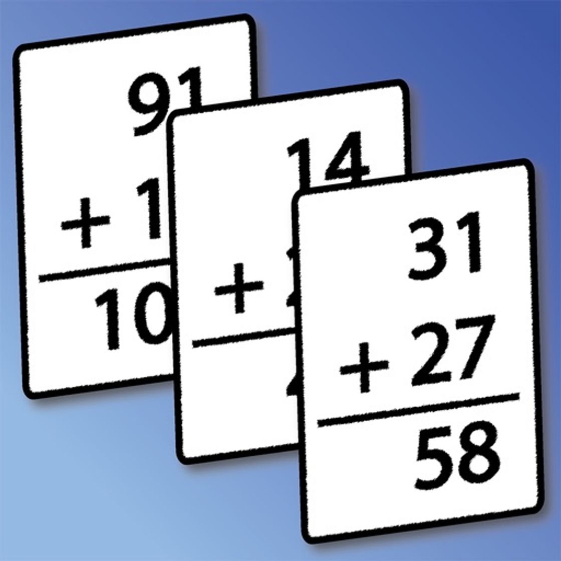 App Mental Math Cards Challenge