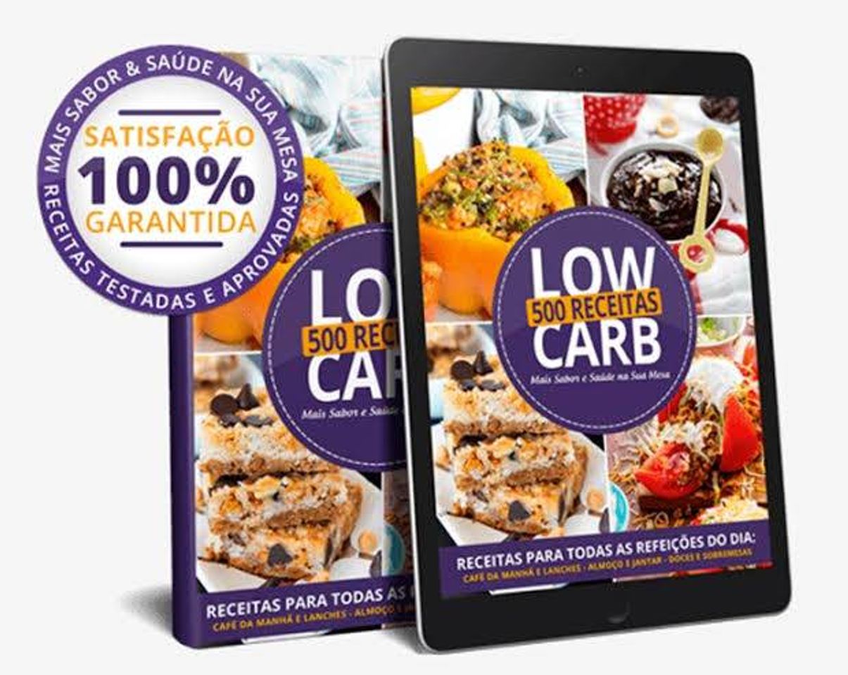 Fashion 500 receitas low carb muito top