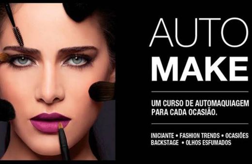 Curso de make faça você mesmo suas make 