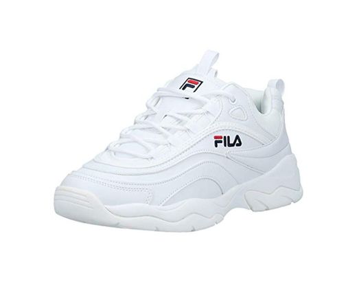 Fila Ray Low, Zapatillas para Hombre, Blanco