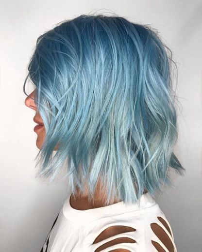 Cabelo azul 