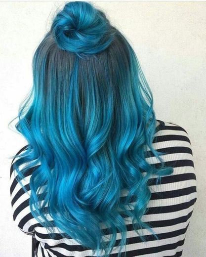 Cabelo azul 