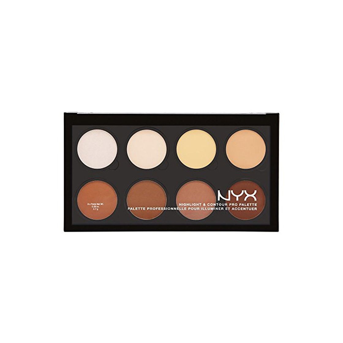 Social NYX Professional Makeup Paleta de contouring Highlight & Contour Pro Palette