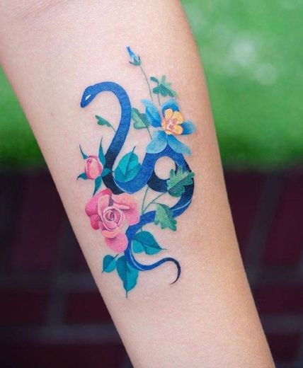 Tatuagem Serpente! 🐍
