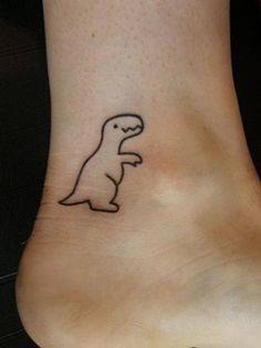 Fashion Tatuagem Dinossauro! 🦖