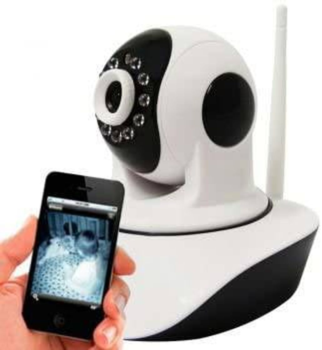 Social Camera IP Ir Wireless com Visão Noturna para Celular Iphone 