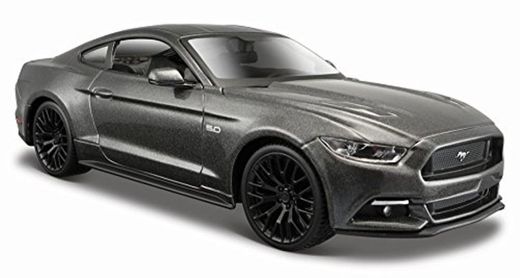 Maisto 2015 Ford Mustang 31508 Gris metálico, 1