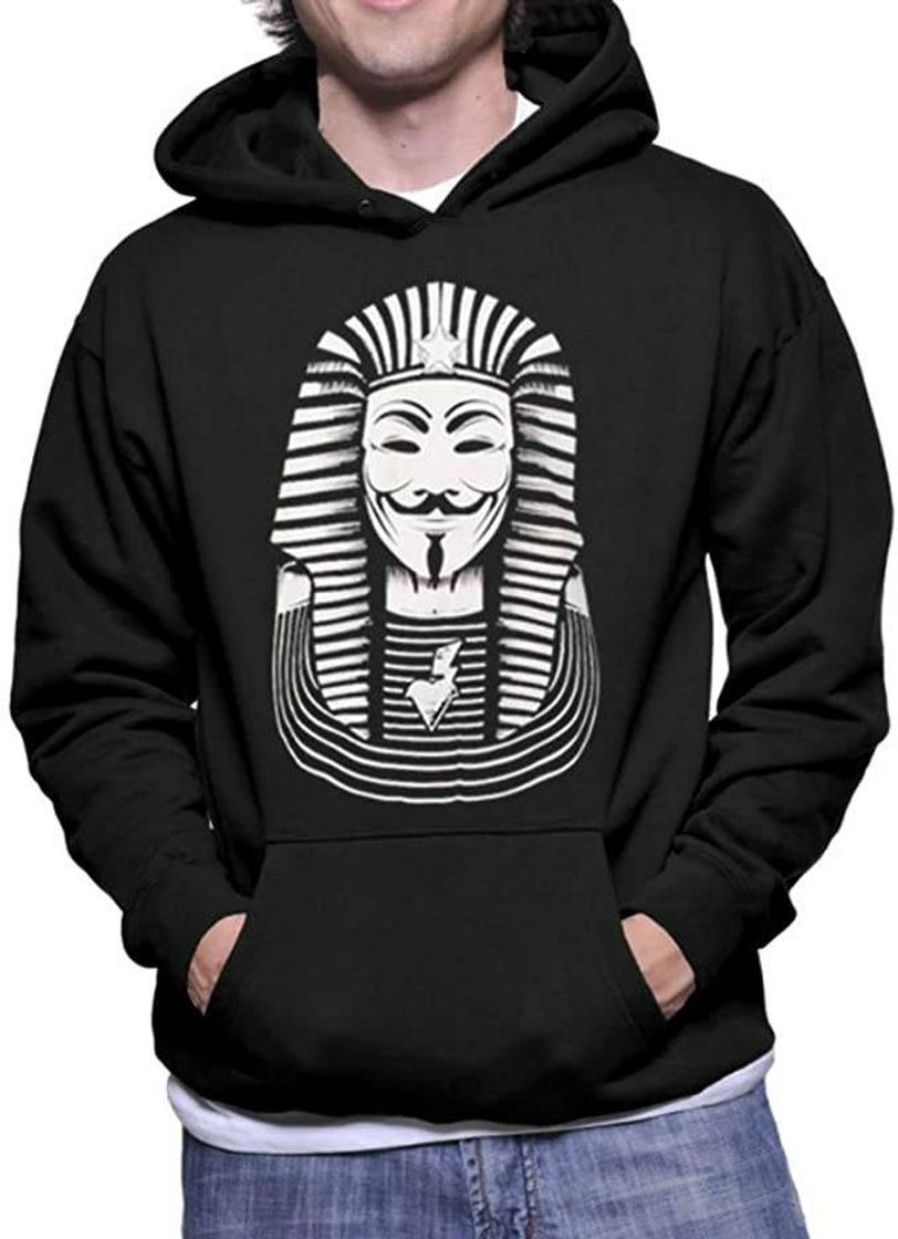 Social Moletom Criativa Urbana Anonymous Faraó Nerd Geek Preto P