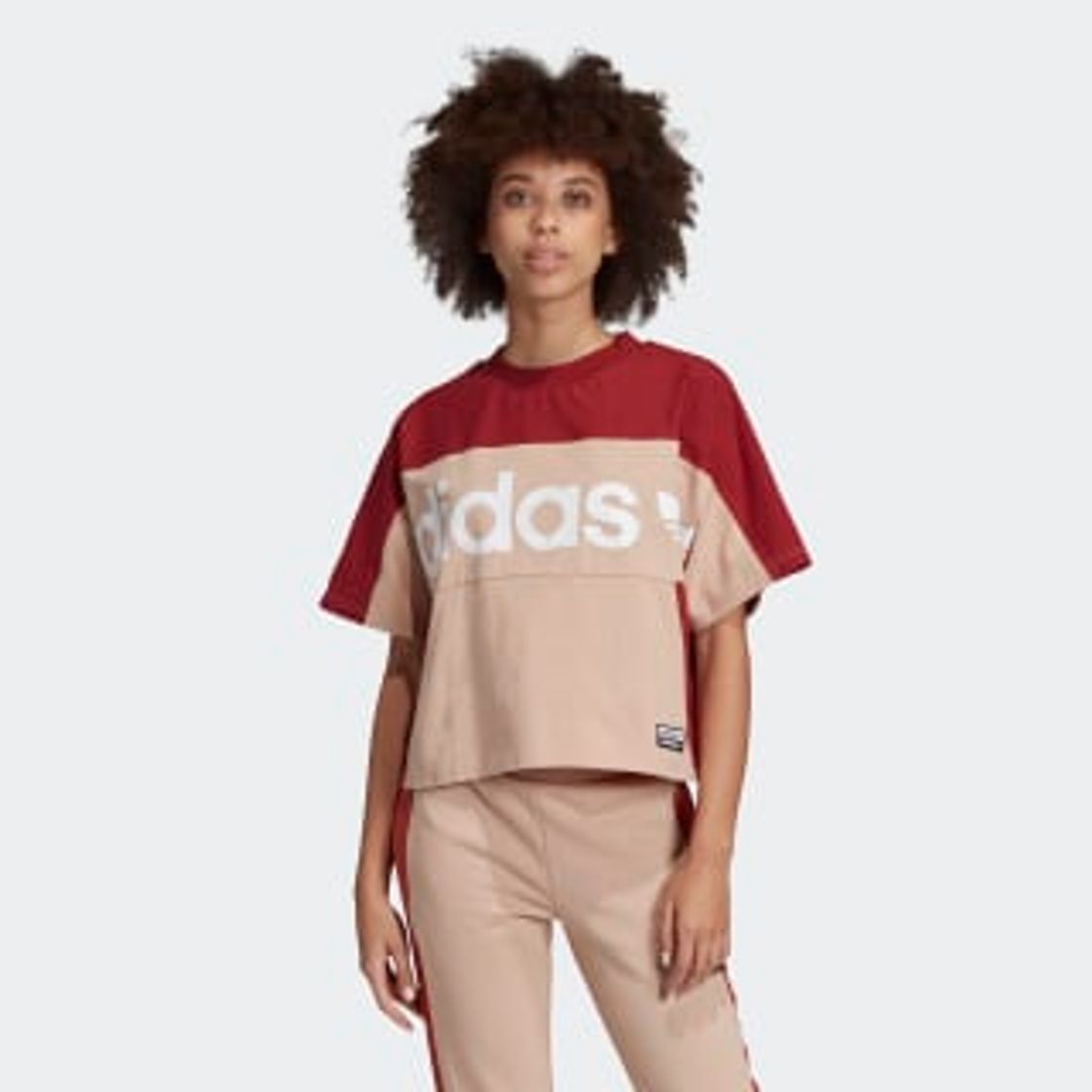 Moda adidas Remera Boxy - Beige | adidas Argentina