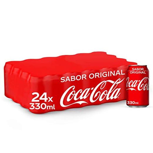 Coca-Cola Sabor Original Lata - 330 ml (Pack de 24)