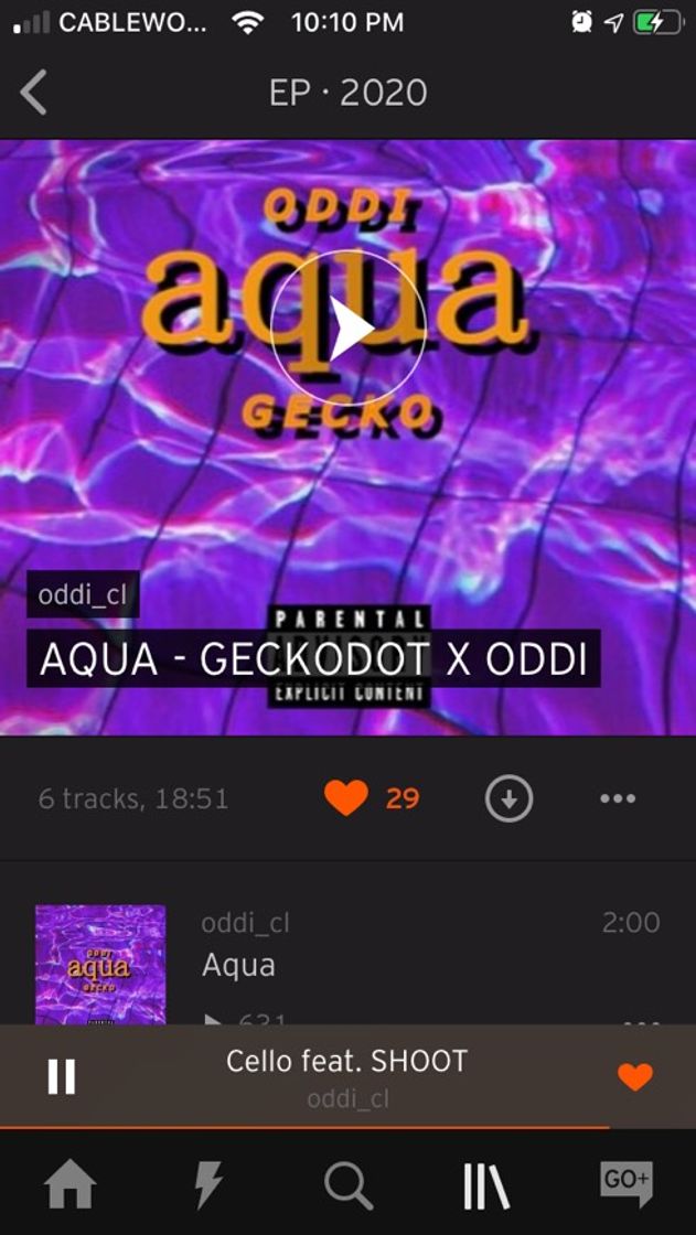 Canciones AQUA - GECKODOT X ODDI 