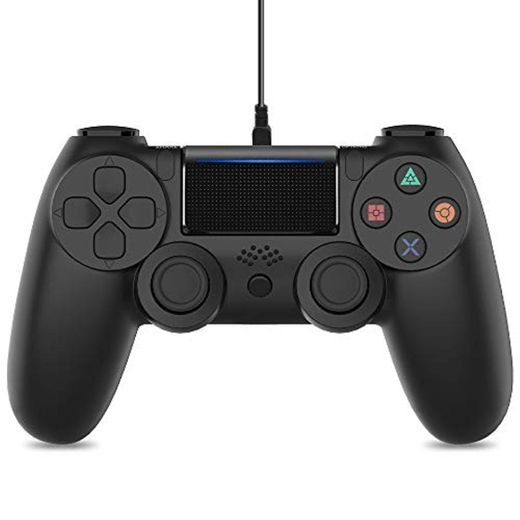 Control PS4, Control Doosl con Cable para PS4 - Gamepad - Control